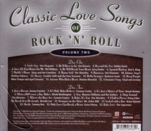 Classic Love Songs Of Rock 'N' Roll/Vol. 2